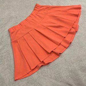 Torrid Size 18 Pink Pleated Mini Skirt